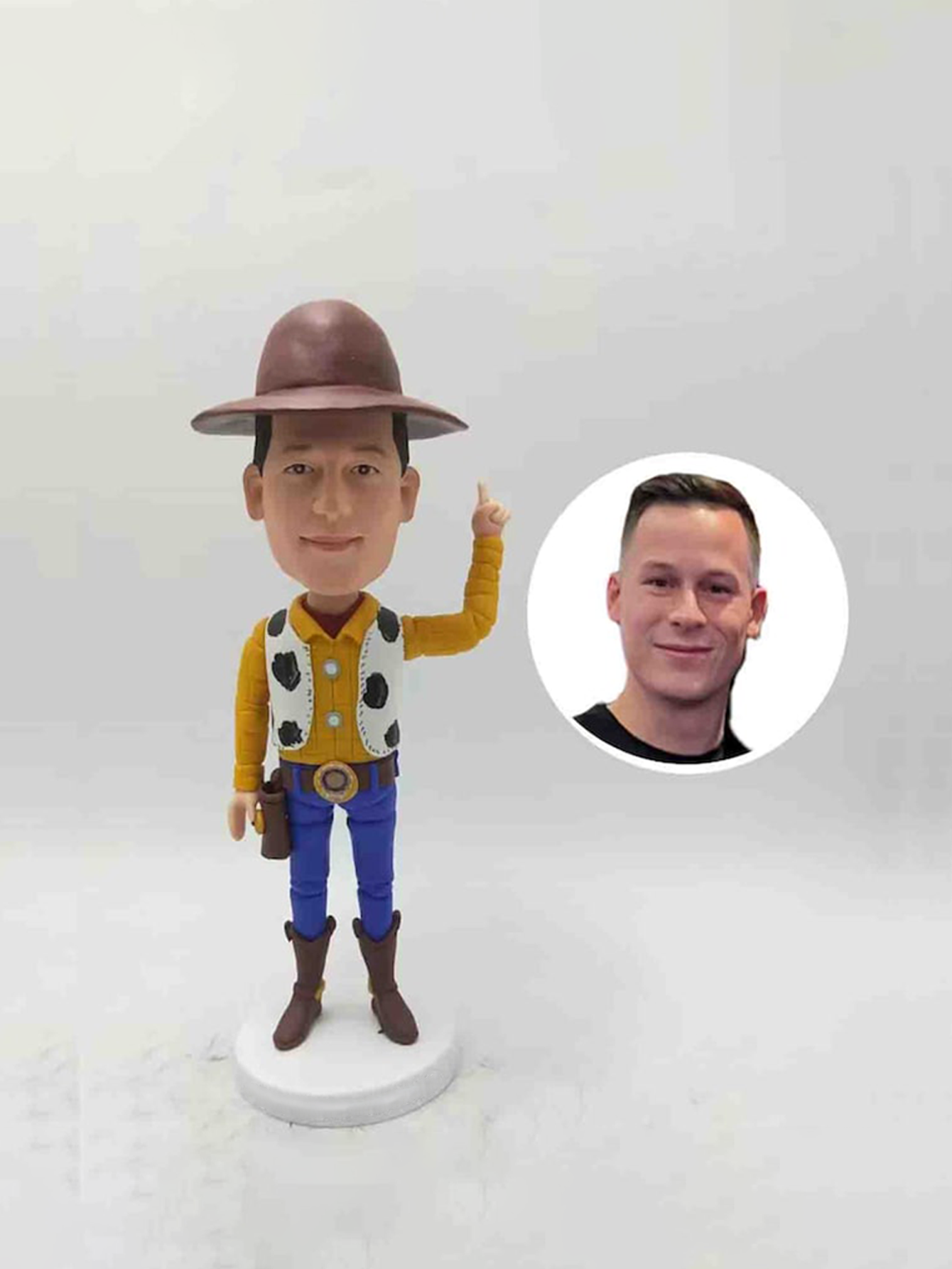 Custom Fishing Expert Clay Figurines, Personalized Fisherman Dolls